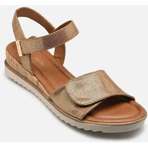 Sandales compensées femme Tamaris Vegan Beige 38 1-28118-44-985 pas cher