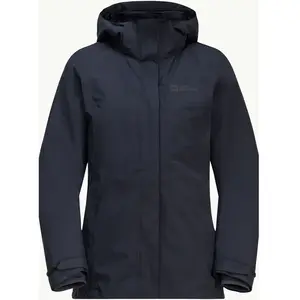 Comparateur de prix : Jack Wolfskin Veste de randonnée 3 en 1 femme Luntal bleu M