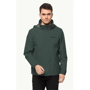 Comparateur de prix : Jack Wolfskin Veste Imperméable Stormy Point 2L rouge S
