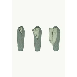 Jack Wolfskin Athmos Sac de Couchage Unisexe, Pique-Nique Vert, 195 cm pas cher