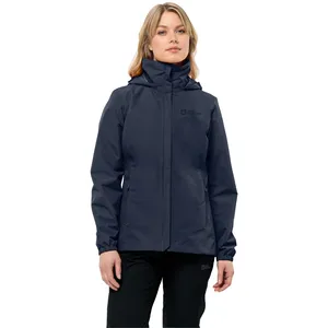 Comparateur de prix : Jack Wolfskin Stormy Point 2l Jkt W Coat Femme (lot de 1), Bleu Nuit, XXL