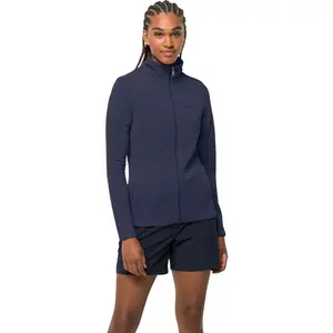 Veste à capuche Jack Wolfskin Moonrise 3 en 1 bleu marine femme - LVendu paramazon