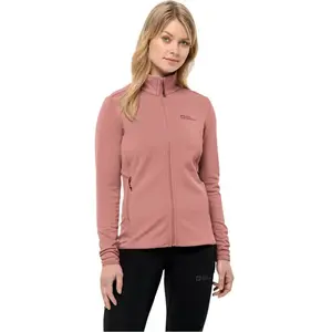 Jack Wolfskin Kolbenberg Fz W Veste en Polaire, Blush Powder, XS Femme pas cher