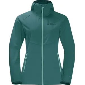 Comparateur de prix : Jack Wolfskin Go Hike Softshell W Veste, pétrole, XS Femme