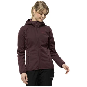 Jack Wolfskin Windhain-Felpa à Capuche W Veste Softshell Femme, marron...Vendu paramazon