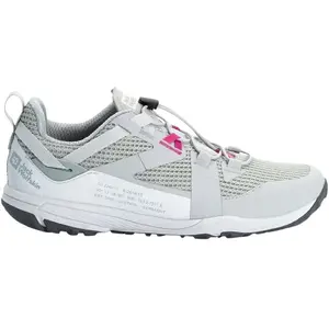 Jack Wolfskin Femme Spirit Low W Chaussure de Marche, gris argenté, 40.5 EU pas cher