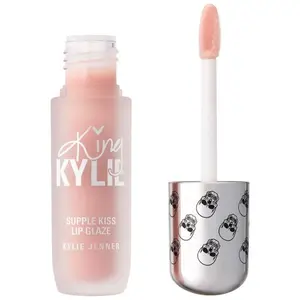 KYLIE COSMETICS - King Kylie Supple Kiss Lip Glaze Gloss 3 ml Or rose ... pas cher