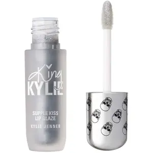 KYLIE COSMETICS - King Kylie Supple Kiss Lip Glaze Gloss 3 ml Gris fem... pas cher