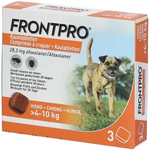 Frontpro® Comprimés à Croquer pour Chiens 4-10 kg pas cher