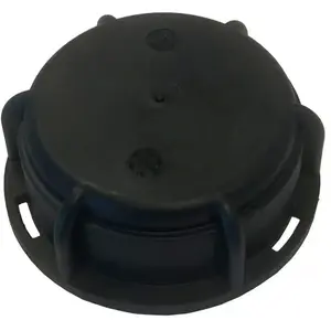 FP - Bouchon avec ventilation. pp. noir/rouge. ibc ig 2 (S60x6) pas cher