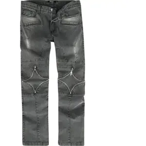 Comparateur de prix : Jean  de Rock Rebel by EMP - Pete - W30L32 à W34L34 - pour Homme - noir W32L34