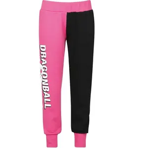 Bas de survêtement Gaming de Dragon Ball - Bulma - Patchwork Coloré - XS à XXL - pour Femme - noir/rose XL
