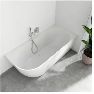 evineo ineo4 Baignoire d angle pour systèmes de vidage et de trop-plei...