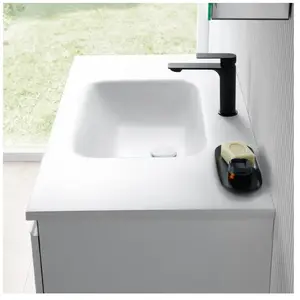 rivea Dia Plan vasque ultra plat l : 101 H : 2 P : 51,5 cm, BR0050WM,