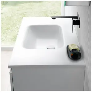 rivea Dia Plan vasque ultra plat l : 101 H : 2 P : 51,5 cm, BR0055WM,