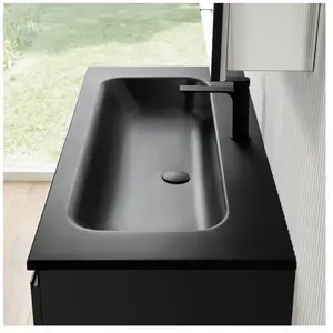 rivea Dia Plan vasque ultra plat l : 121 H : 2 P : 51,5 cm, BR0051BM,