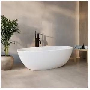 rivea Malie Baignoire en îlot L : 160 l : 78 H : 50 cm, avec surface f...Vendu parreuter