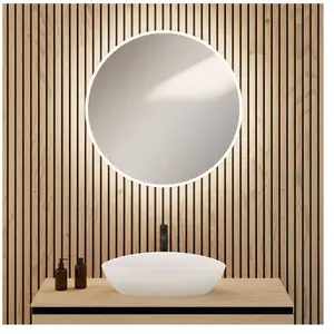 rivea Kanya Miroir à éclairage Ø 80 cm, éclairage direct sur le pourto... pas cher