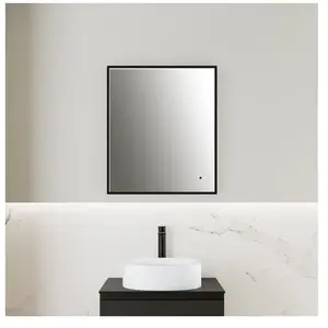 rivea Maila Miroir avec éclairage l : 60 cm, avec cadre contrastant no...Vendu parreuter