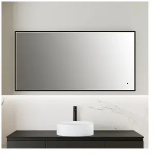 rivea Maila Miroir avec éclairage l : 140 cm, avec cadre contrastant n...Vendu parreuter