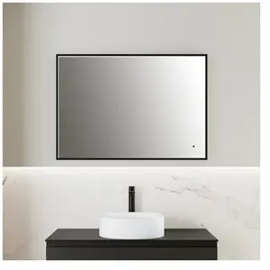rivea Maila Miroir avec éclairage l : 100 cm, avec cadre contrastant n...Vendu parreuter