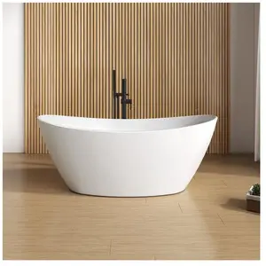 rivea Bahri Baignoire en îlot L : 154 l : 75 cm, BR0075WM,