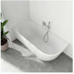 evineo ineo4 Baignoire d angle pour systèmes de vidage et de trop-plei... pas cher