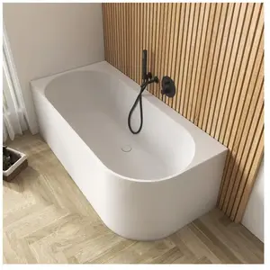 rivea Maila corner Baignoire d angle pour systèmes de vidage et de tro...