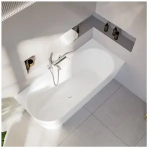 evineo ineo7 Baignoire d angle L : 170 l : 75 H : 59 cm, angle droit d...