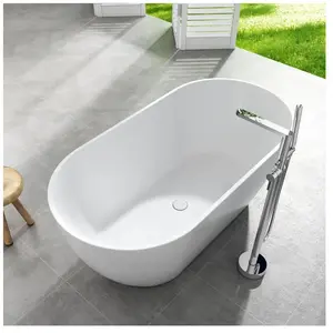 evineo ineo4 Baignoire en îlot L : 150 l : 75 cm, BE4015WH, pas cher