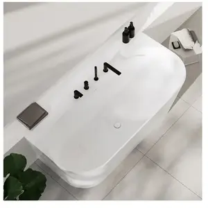 evineo ineo7 Baignoire murale L : 180 l : 80 H : 59 cm, BE4050WH,Vendu parreuter