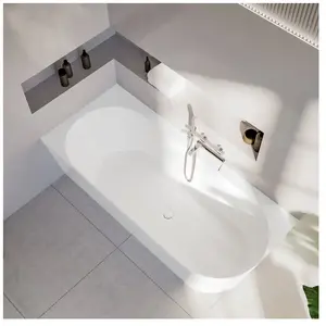 evineo ineo7 Baignoire d angle L : 180 l : 80 H : 59 cm, angle gauche ...