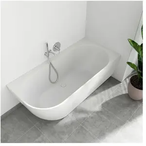 evineo ineo4 Baignoire d angle pour systèmes de vidage et de trop-plei... pas cher