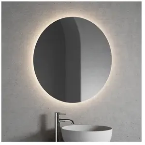 neoro n20 Miroir Ø 80 cm, avec éclairage indirect, BEA033MI,Vendu parreuter