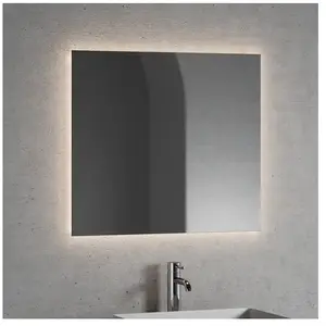 neoro n20 Miroir l : 80 cm, avec éclairage indirect, BEA037MI,Vendu parreuter