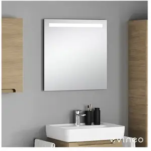 evineo ineo Miroir avec éclairage, sans contact l : 70 H : 70 P : 3,5 ... pas cher