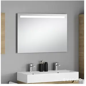evineo ineo Miroir avec éclairage, sans contact l : 100 H : 70 P : 3,5... pas cher