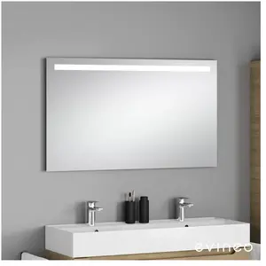 evineo ineo Miroir avec éclairage, sans contact l : 120 H : 70 P : 3,5... pas cher