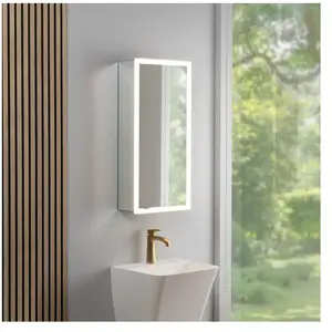 rivea Dia Armoire de toilette l : 40 cm, 1 porte, charnières à droite,...
