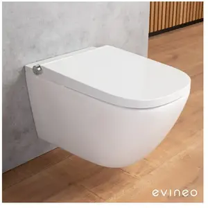 evineo ineo3 WC lavant suspendu softcube, BE0602WH,Vendu parreuter