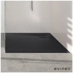 evineo ineo Receveur de douche rectangulaire, BE0511BS, pas cher