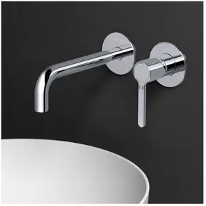 neoro n50 Robinetterie de lavabo murale avec corps encastré, BN0721CR, pas cher
