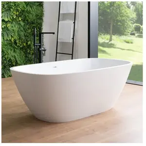 rivea Malie Baignoire en îlot L : 150 l : 74 H : 50,7 cm, avec surface...Vendu parreuter