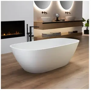 rivea Malie Baignoire en îlot L : 160 l : 75 H : 48 cm, avec surface f...Vendu parreuter