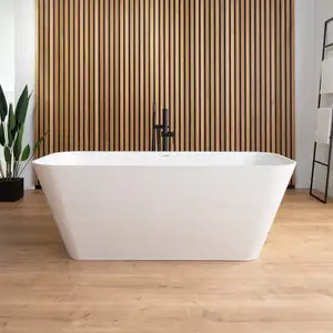 rivea Maila Baignoire en îlot L : 168 l : 79 H : 61 cm, avec surface f... pas cher