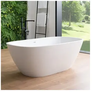 rivea Malie Baignoire en îlot L : 150 l : 74 H : 50,7 cm, avec surface...Vendu parreuter