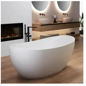 rivea Malie Baignoire en îlot L : 158 l : 77 H : 63 cm, avec surface f...Vendu parreuter