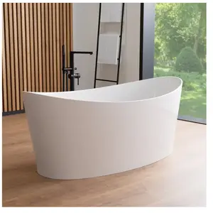 rivea Maila Baignoire en îlot L : 160 l : 71 H : 61,9 cm, avec surface...Vendu parreuter