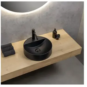rivea Kanya Vasque à poser Ø 40 H : 12,2 cm, avec surface facile à net...