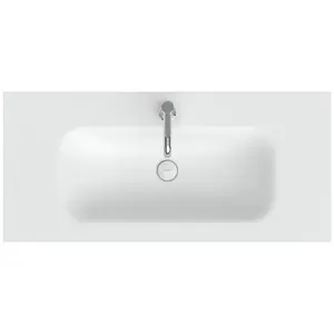 neoro n50T46 soft Vasque ultra plate à encastrer l : 100,5 P : 46 cm, BN0060WM,